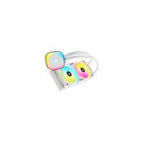 Cooler Corsair iCUE H100i RGB AIO White - Wasserk&uuml;hlung CW-9061005-WW