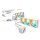 Cooler Gigabyte Gaming 360 ICE Wasserkühlung 360mm White GP-GIGABYTE GME 360I