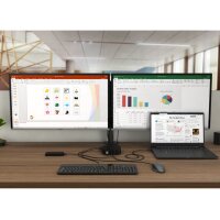 I-TEC USB-C Dual Display Docking Station with Power Delivery and Universal Charger C31DUALDPDOCKPD100W