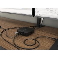 I-TEC USB-C Dual Display Docking Station with Power Delivery and Universal Charger C31DUALDPDOCKPD100W