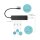 i-tec USB-C Slim HUB 3-Port mit Gigabit Ethernet Adapter C31GL3SLIM