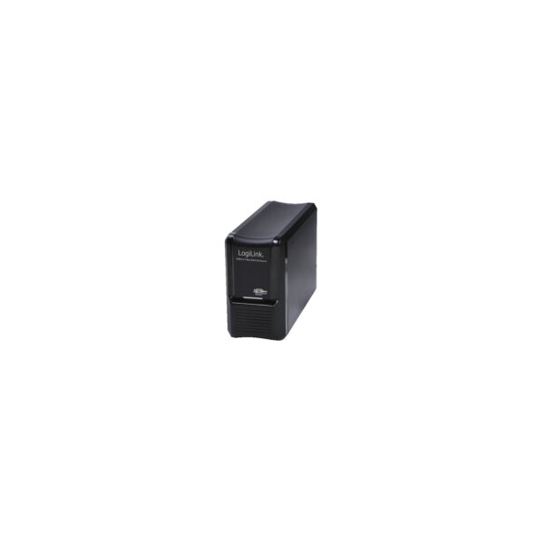 HDD Gehäuse LogiLink Speichergehäuse 3,5 SATA USB 3.0 2-Bay Raid UA0154A