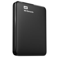 HDD Extern WD 2,5 2TB Elements Portable WDBU6Y0020BBK-WESN USB 3.0