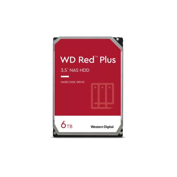 HDD WD Red Plus WD60EFPX 6TB/8,9/600 Sata III 256MB (D)
