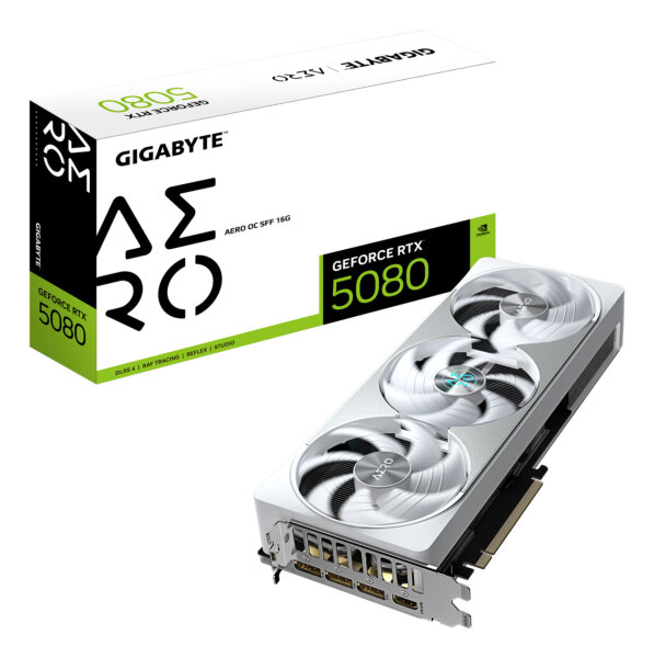 VGA Gigabyte GeForce® RTX 5080 16GB AERO OC SFF