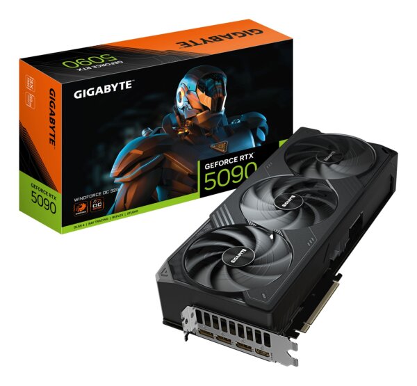 VGA Gigabyte GeForce® RTX 5090 32GB Windforce OC