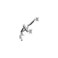 LogiLink Monitorhalterung 2-fach 13–32 Aluminium...