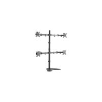 LogiLink Monitorständer 4-fach 13–32 Stahl...