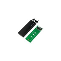 SSD Gehäuse LogiLink Speichergehäuse M.2 Card...