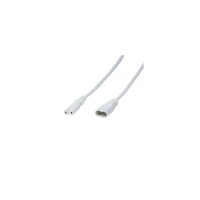 Kabel LogiLink Netzkabelverlängerung IEC C8 zu IEC...
