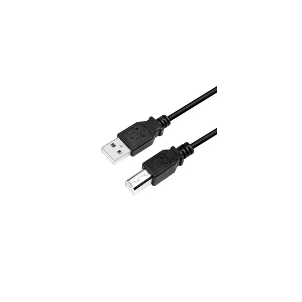 Kabel LogiLink USB 2.0 Kabel A-Stecker-B-Stecker schwarz 2m