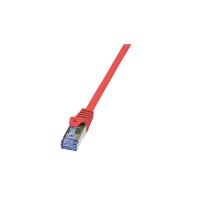 Kabel Patchkabel CAT. 6A 1m LogiLink rot (CQ3034S)