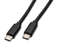 Kabel USB Kabel C-Stecker C-Stecker schwarz 2m USB-C auf...