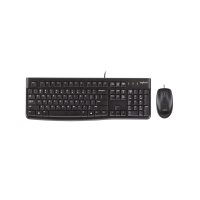 Keyboard &amp; Mouse Logitech Wired Kombo MK120 black (DE) (920-002540)