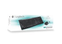 Keyboard &amp; Mouse Logitech Wireless Combo MK270 black (US) (920-004523)