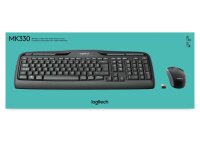 Keyboard &amp; Mouse Logitech Wireless Combo MK330 black (US) (920-003989)