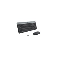Keyboard &amp; Mouse Logitech Wireless Combo MK470 slim black (DE) (920-009188)