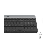 Keyboard &amp; Mouse Logitech Wireless Combo MK470 slim black (US) (920-009204)