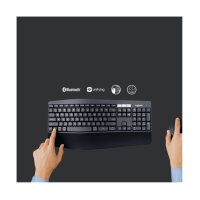 Keyboard &amp; Mouse Logitech Wireless Combo MK850 black (DE) (920-008221)