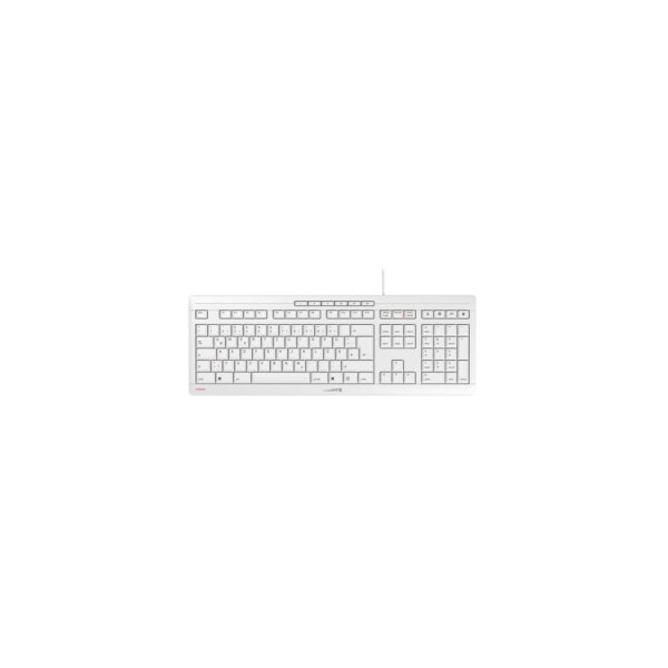 Keyboard Cherry STREAM wired white (DE) (JK-8500DE-0)