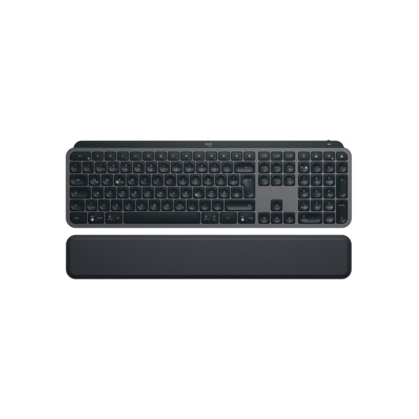 Keyboard Logitech MX Keys S + MX Palm Rest Wireless Graphit (DE) (920-011567)