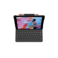 Keyboard Logitech Slim Folio gray (DE) (920-009474)