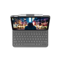 Keyboard Logitech Slim Folio iPad (10th gen) gray (DE) (920-011423)