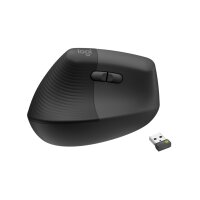 Mouse Logitech Lift for Business wireless ergonomisch graphite left (910-006495)