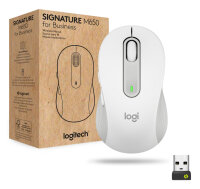 Mouse Logitech Signature M650 Business Bluetooth - wei&szlig; (910-006275)