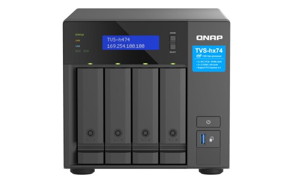 NAS Server QNAP TVS-H474-PT-8G 4-Bay