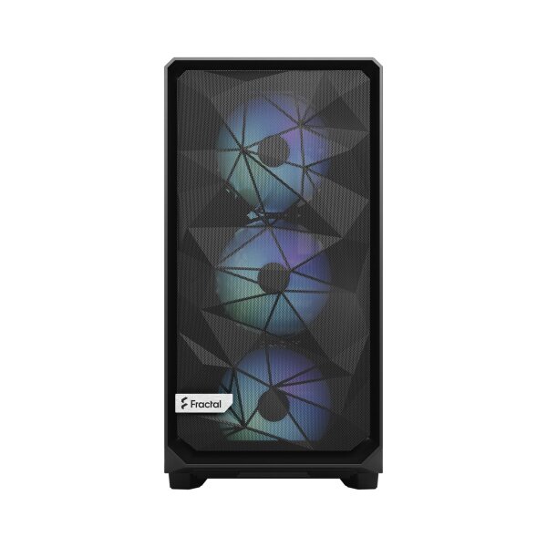 PC- Gehäuse Fractal Meshify 2 Lite RGB TG Tint - schwarz
