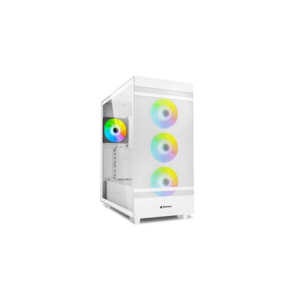 PC- Gehäuse Sharkoon Rebel C50 RGB white