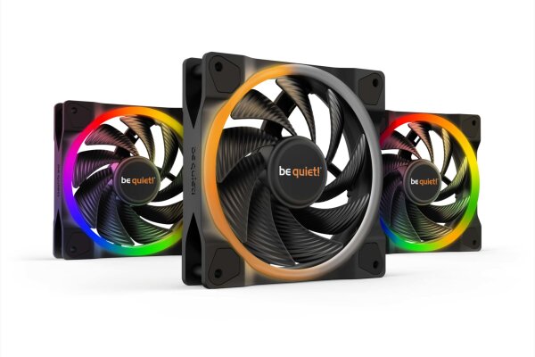 PC- Gehäuselüfter Be Quiet Light Wings 120mm PWM high-speed (triple pack)