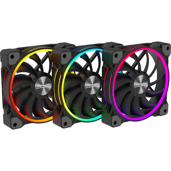 PC- Gehäuselüfter EKL Alpenföhn Wingboost 3 ARGB 120mm