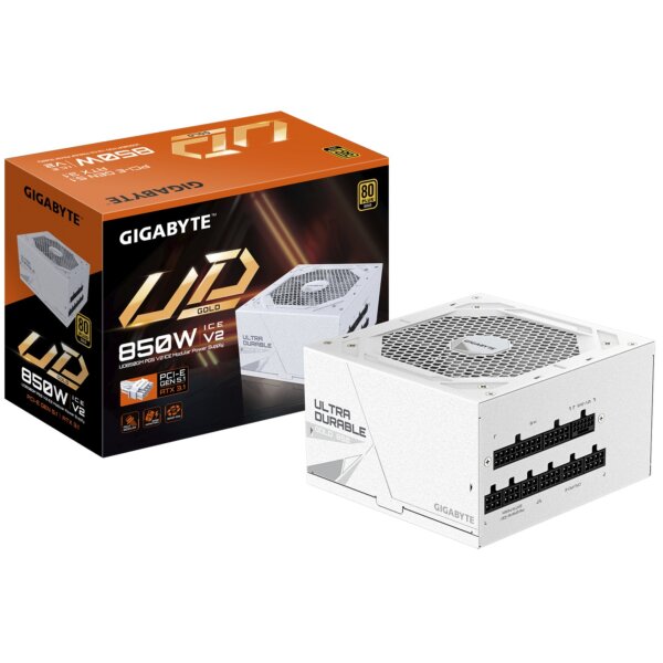 PC- Netzteil Gigabyte GP-UD850GM PG5 ICE 850W Gold White