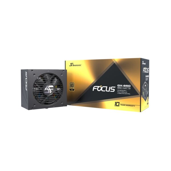 PC- Netzteil Seasonic Focus-GX-850 ATX  Modular Gold FOCUS-GX-850-V4  850W