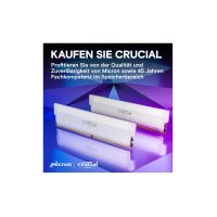 DDR5 32GB KIT 2x16GB PC 6000 Crucial PRO Overclocking Edition CP2K16G60C36U5W wei&szlig;