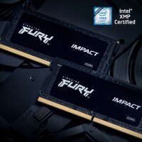 S/O 32GB DDR5 KIT 2x16GB PC 6400 Kingston FURY Impact  KF564S38IBK2-32
