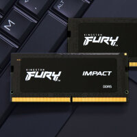 S/O 64GB DDR5 KIT 2x32GB PC 5600 Kingston FURY Impact  KF556S40IBK2-64
