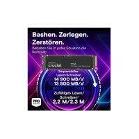 SSD Crucial 1TB T710 CT1000T710SSD8 PCIe 5.0 x4 M.2 NVME...