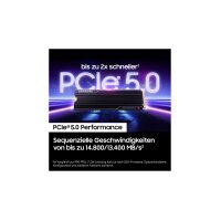 SSD Samsung 9100 Pro M.2 2TB NVMe MZ-VAP2T0CW PCIe 5.0 mit HeatSink