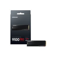 SSD Samsung 9100 Pro M.2 4TB NVMe MZ-VAP4T0CW PCIe 5.0 mit HeatSink