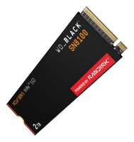 SSD WD Black 2TB SN8100 NVME M.2 PCI Express WDS200T1X0M...