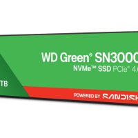 SSD WD Green 1TB SN3000 NVME M.2 PCIe 4.0 x4 WDS100T4G0E