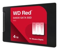 SSD WD RED SA500 4TB NAS Sata3 2,5 7mm WDS400T2R0A 3D NAND
