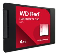 SSD WD RED SA500 4TB NAS Sata3 2,5 7mm WDS400T2R0A 3D NAND