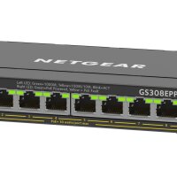 NETGEAR Plus Switch 8-port 10/100/1000 GS308EPP-100PES