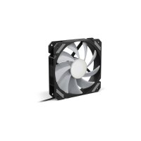 Cooler Sharkoon SHARK Mirror PWM RGB Fan120mm, schwarz...