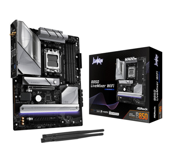 ASROCK B850 LiveMixer WiFi (AM5) (D)