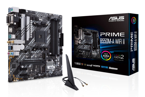 ASUS PRIME B550M-A WIFI II (AM4) (D)